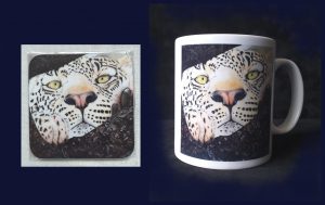 Peek-a-Boo Mug and Coaster Set