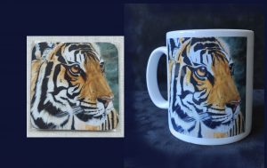 Tiger II Mug and Coaster Set